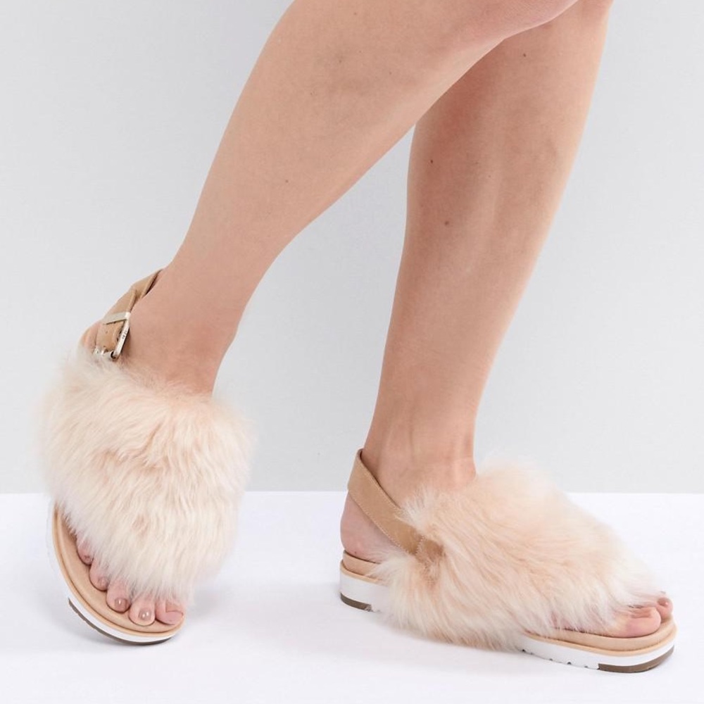 Ugg Holly Sandals - Soft Ochre size 8.5